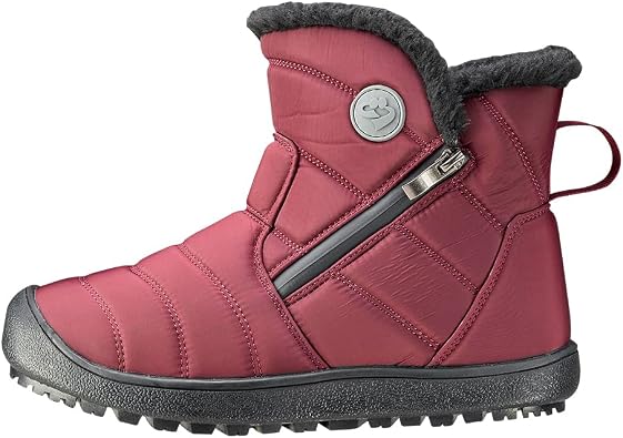 Silverts Womens Extra Wide Winter Boots Dual Zipper Diabetic Adaptive Snow Boots for Swollen Feet