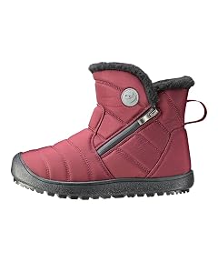 Silverts Adaptive Clothing Footwear Womens Extra Wide Easy Dual Zipper Winter Boot