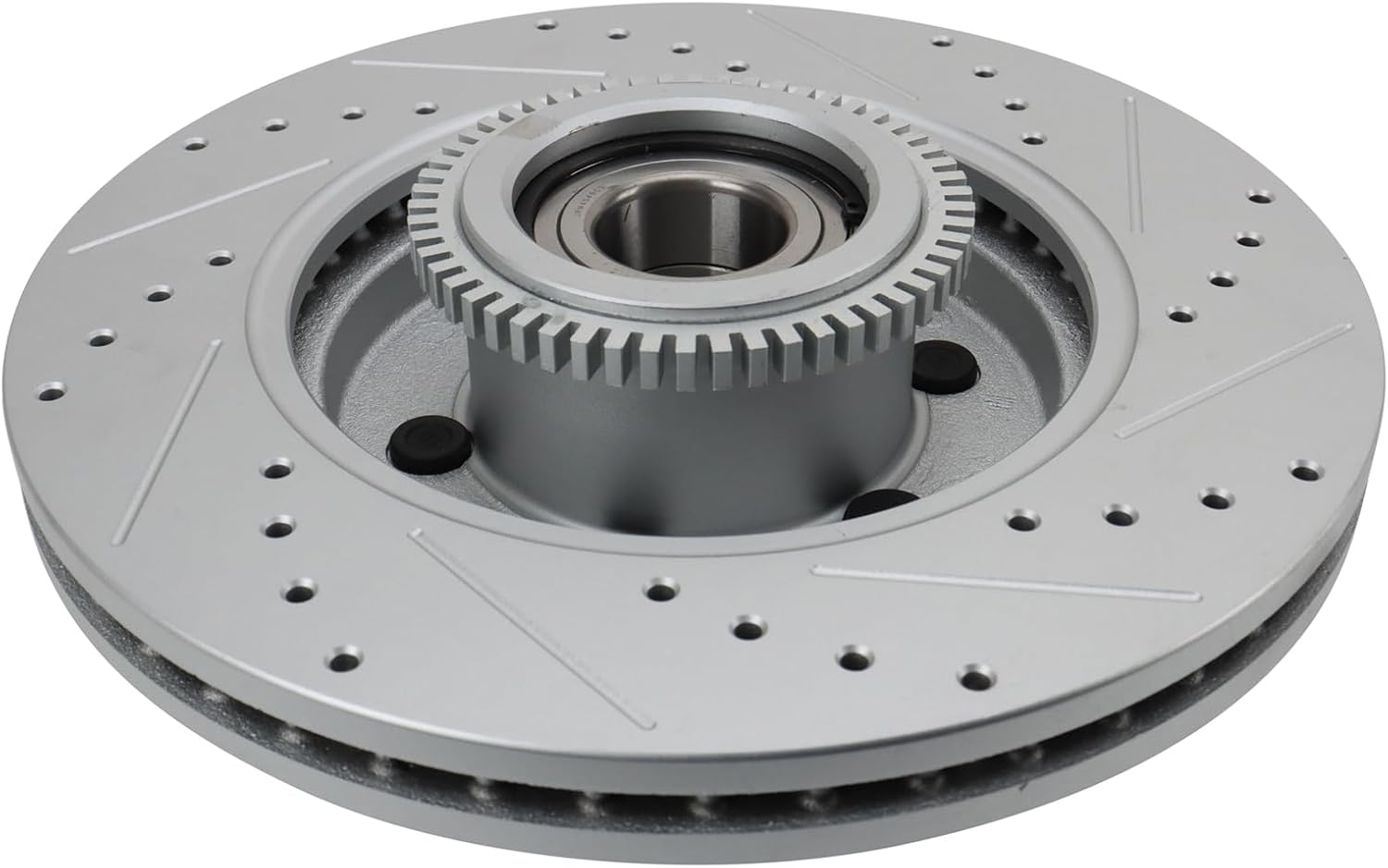 TRQ Front Performance Brake Rotors Set Vented Premium G-Coated Compatible with 2004-2008 Ford F-150 2006-2008 Lincoln Mark LT