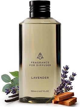 AromaPlan Lavender Hotel Diffuser Oil 100% Fragrance Oil, 6 Fl Oz | A Little Goes a Long Way, Safe Around Pets & Kids, IFRA-Compliant, Cruelty-Free, Made in USA