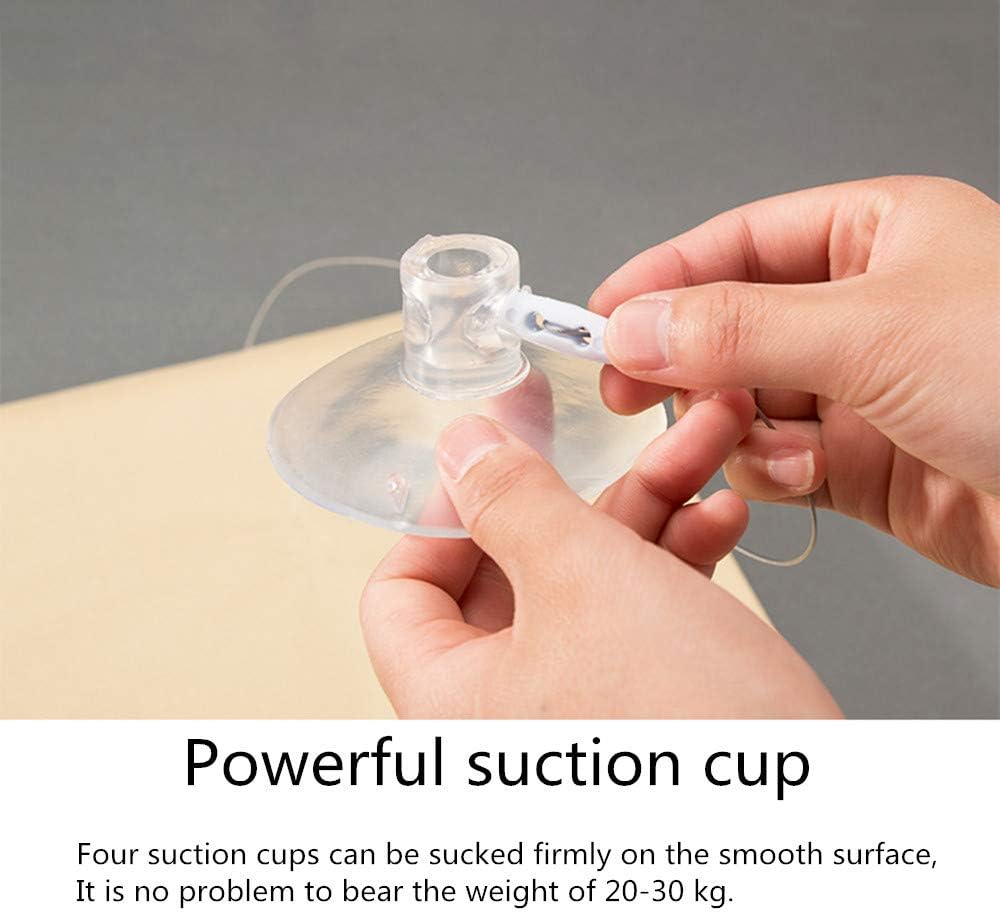 Cat Hammock Cats Resting Seat Safety Bed with Heavy Duty Suction Cups Holds All-Around 360° Suth Holds for Any Cat Size.11.426.40.9in