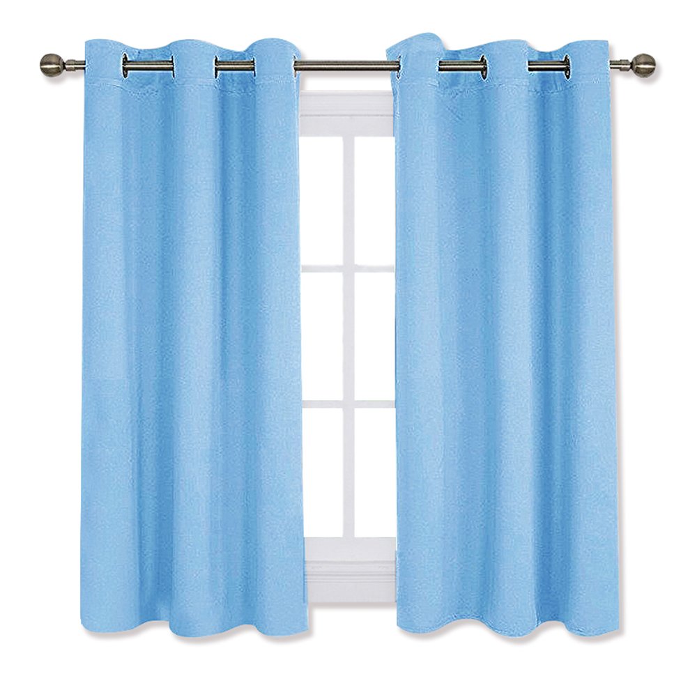 Solid Baby Blue Curtains Curtains & Drapes 2023