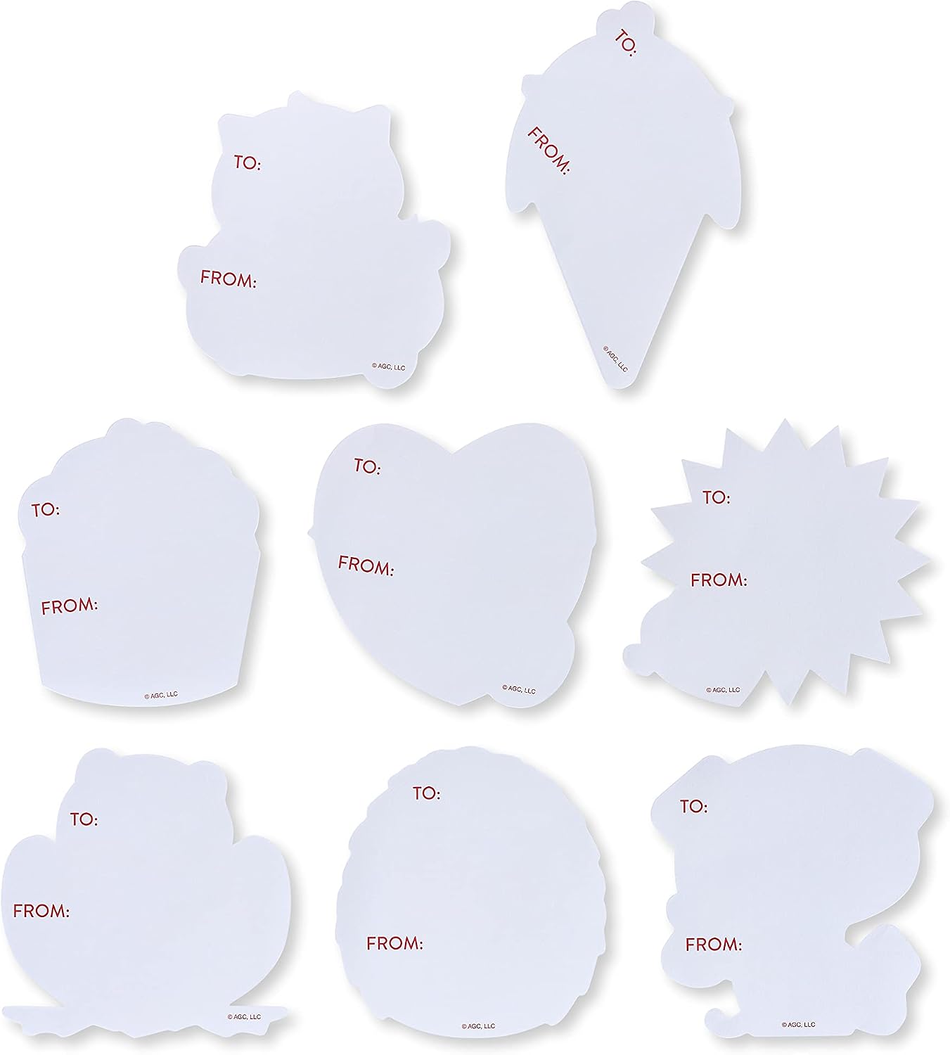 American Greetings Valentines Stickers for Kids, Animals and Treats (40-Count)