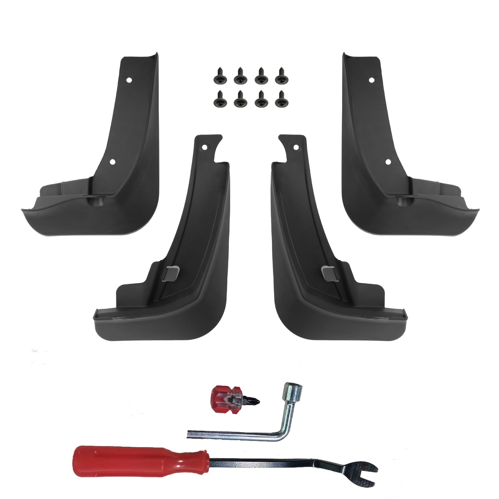 CDEFG Kompatybilne z Nissan Qashqai J12 e-Power/Mild Hybrid 2021-2024 2025 błotniki, osłona przed pryskaniem, płyta chroniąca przed błotem i wodą, osłona przed pryskaniem, błotnik do samochodu