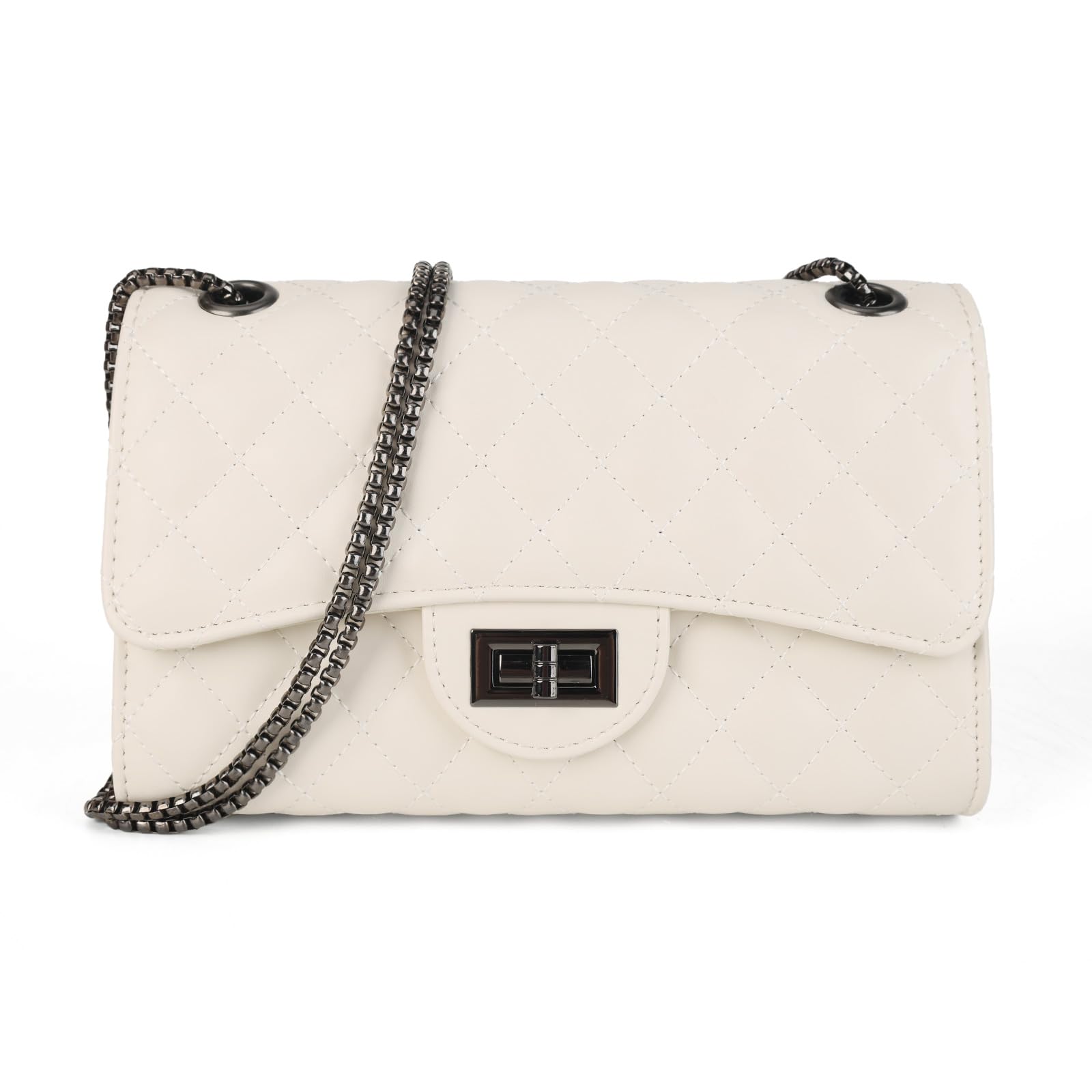 Photo 1 of Gladdon Quilted Crossbody Purse with Adjustable Strap