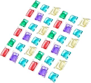 50pcs Laundry Pods Cleaning Clothes Laundry Freshener Beads Laundry Fabric Softener In- Wash Scent Booster Beads Fragrance Beads Laundry Beads Laundry Scent Beads Depth Clothing