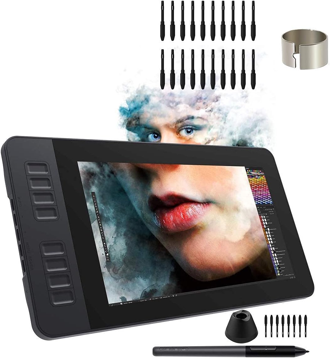 Buy GAOMON PD1161 Pen Display & 20 Nibs 11.6'' 8192 TiltSupport