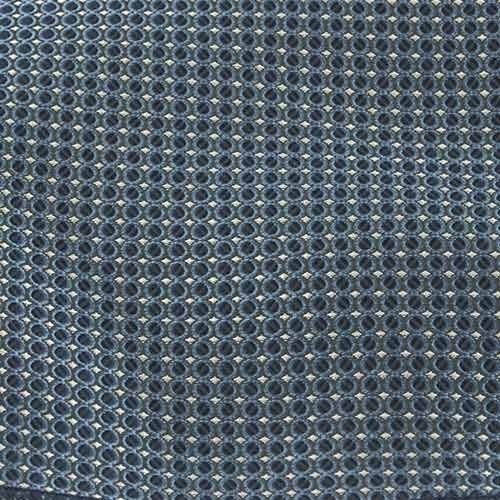 Tiemart Boys' Neckties For 8 To13 Years Old (Dark Blue Henry Grain) #TOP1