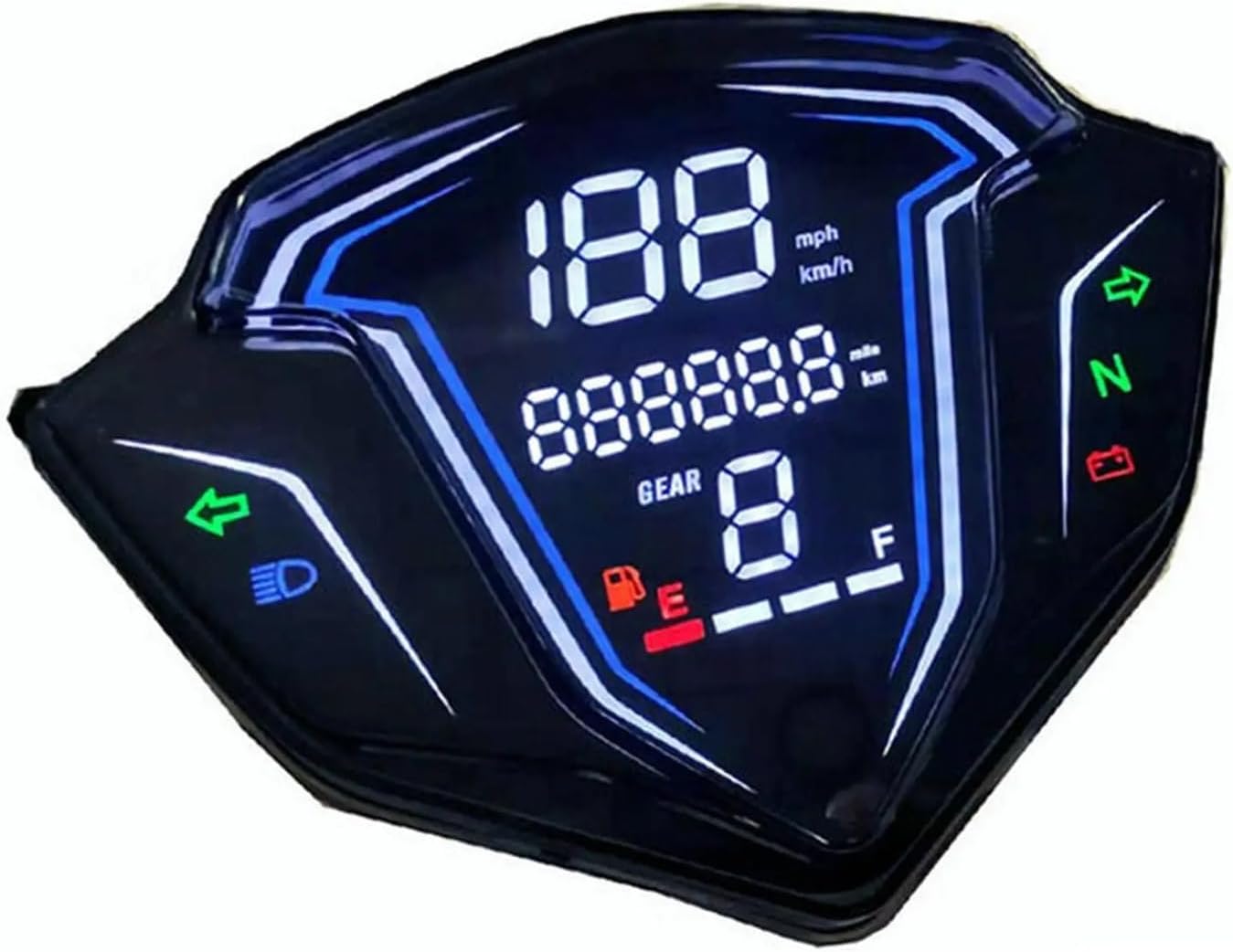 Tachometer Gauge Motorcycle Motorcycle Digital Instrument Odometer Motorbike Speedometer Motorcycle Instrument Speedometer Digital Instrument