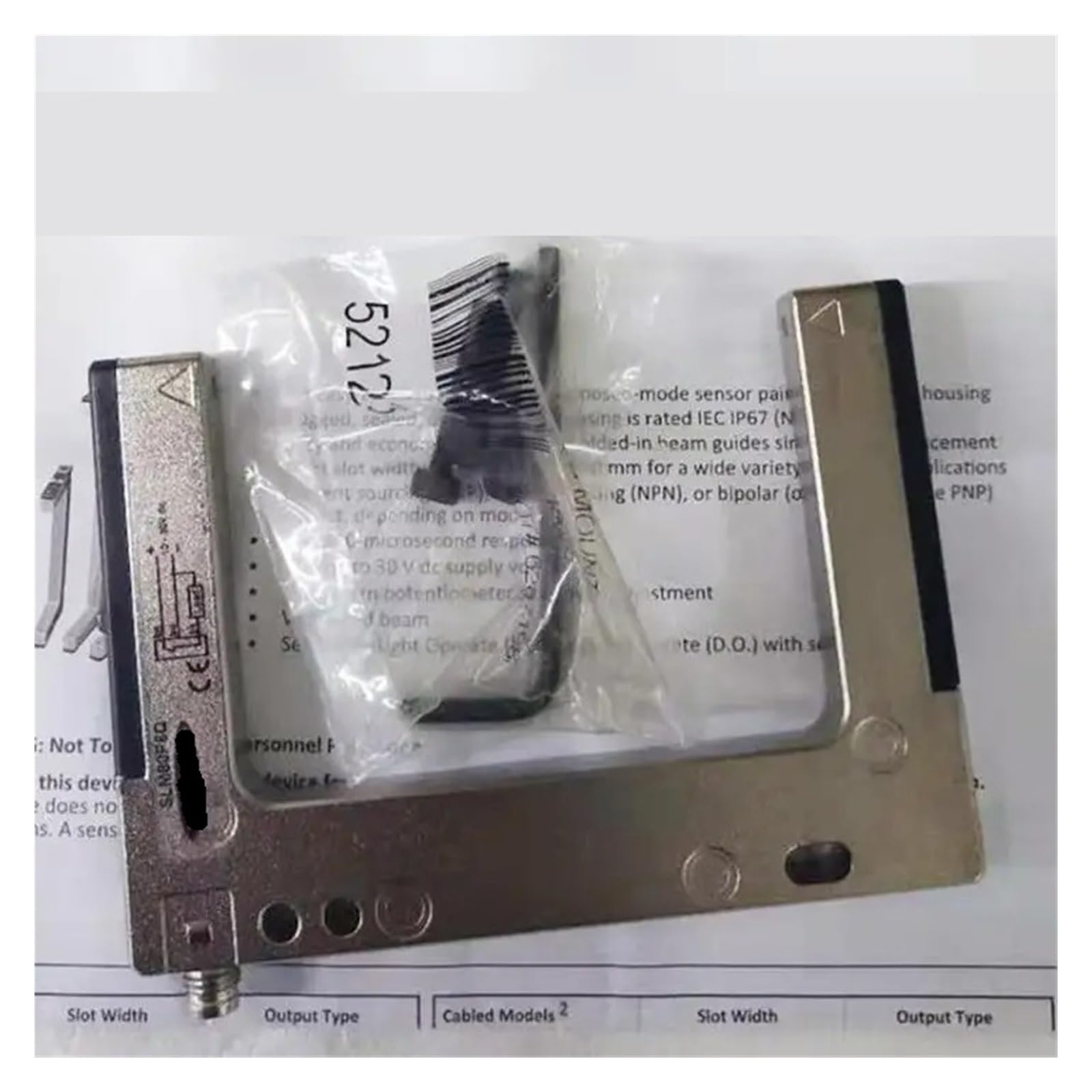 Capteur SLM80B6 de proximité infrarouge pour convoyeur et tri