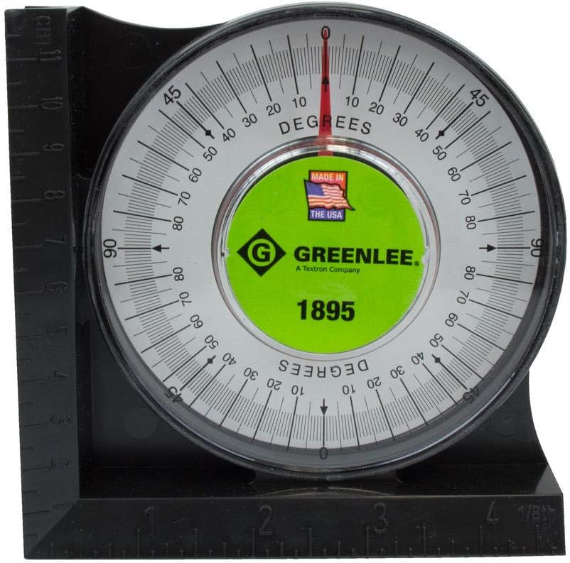 Greenlee 1895 Angle Protractor & Magnetic Base