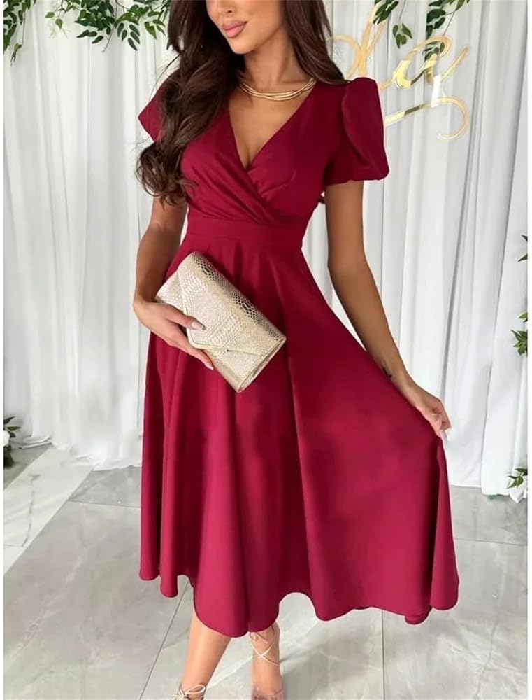 slim fit dress slacks Ladivine CZ0028 Size 4 Silver Nude Crystal Pearl Fitted Dress Overskirt V Neck Draped Evening Gown Pageant Mother of main image 0