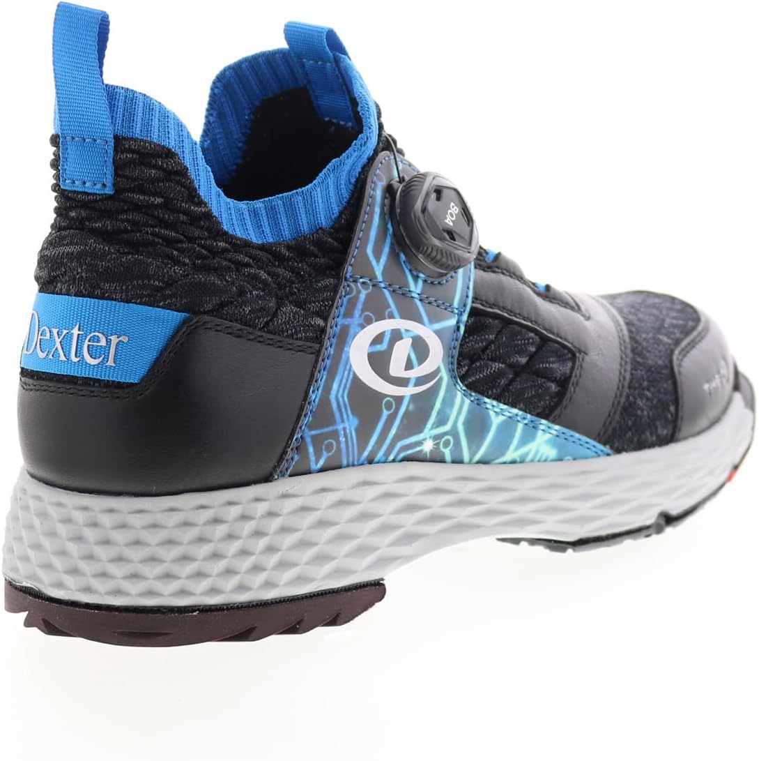 Dexter メンズ C-9 サイドワインダー BOA ボーリングシューズ ブラック