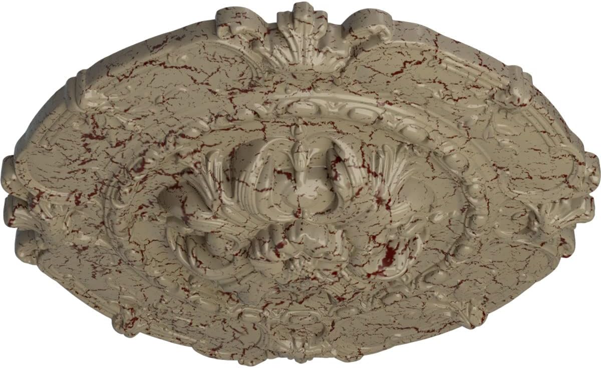 Ekena Millwork CM16SOGDC - Southampton - Ceiling Medallion, Gobi Desert Crackle