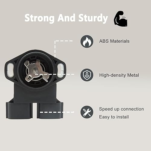 Miniatura 4 de HiSport Sensor de posición del acelerador TPS compatible con Infiniti QX4 1997-2000, Nissan Frontier 1999-2004, Pathfinder 1996-2000, Xterra