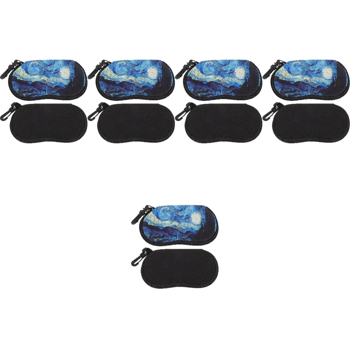 Gafas De Sol Estuche De Gafas Doble Auto Titulares Viajar Hombres Sunglasses Organizer Anteojos Casos Mujeres Adultas Estuche De Anteojos Para Mujer Neopreno