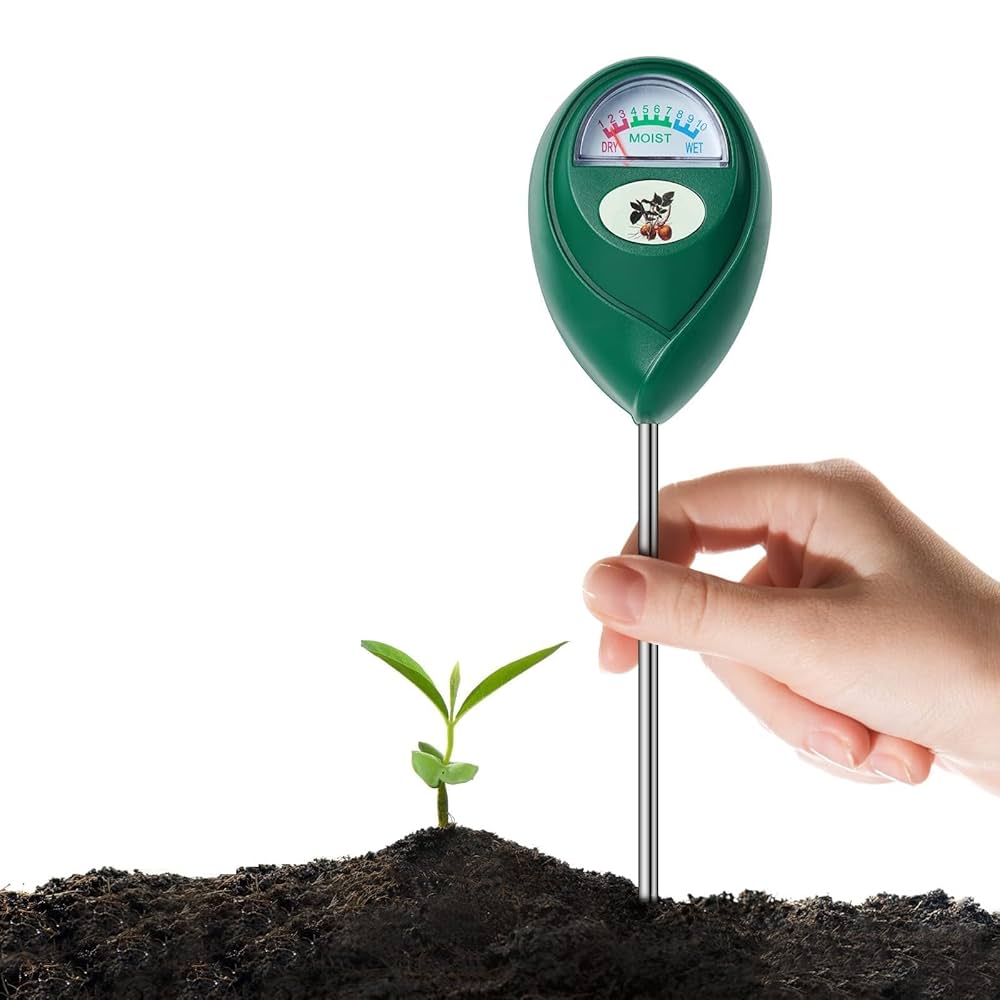 Soil Moisture Meter, 2Pack Accurate Soil Tester Ground Moisture Tester Garden Agriculture Moisture Tester Compact Lightweight Suitable For Indoor And Outdoor Vegetable Bed Gardens Etc