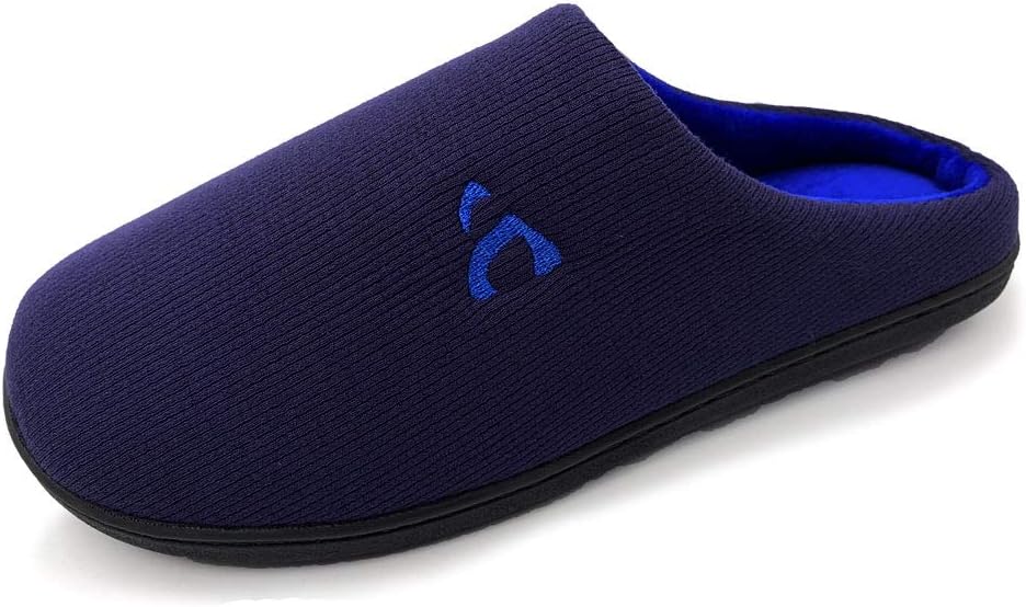 Unisex Memory Foam Slippers Slip On Indoor House Shoes AM1007