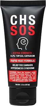 Extra Strength Capsaicin Cream 0.2% High Potency Fast Absorbing Warming Formula, Non-Greasy Topical Support 1.5 oz x 1pack
