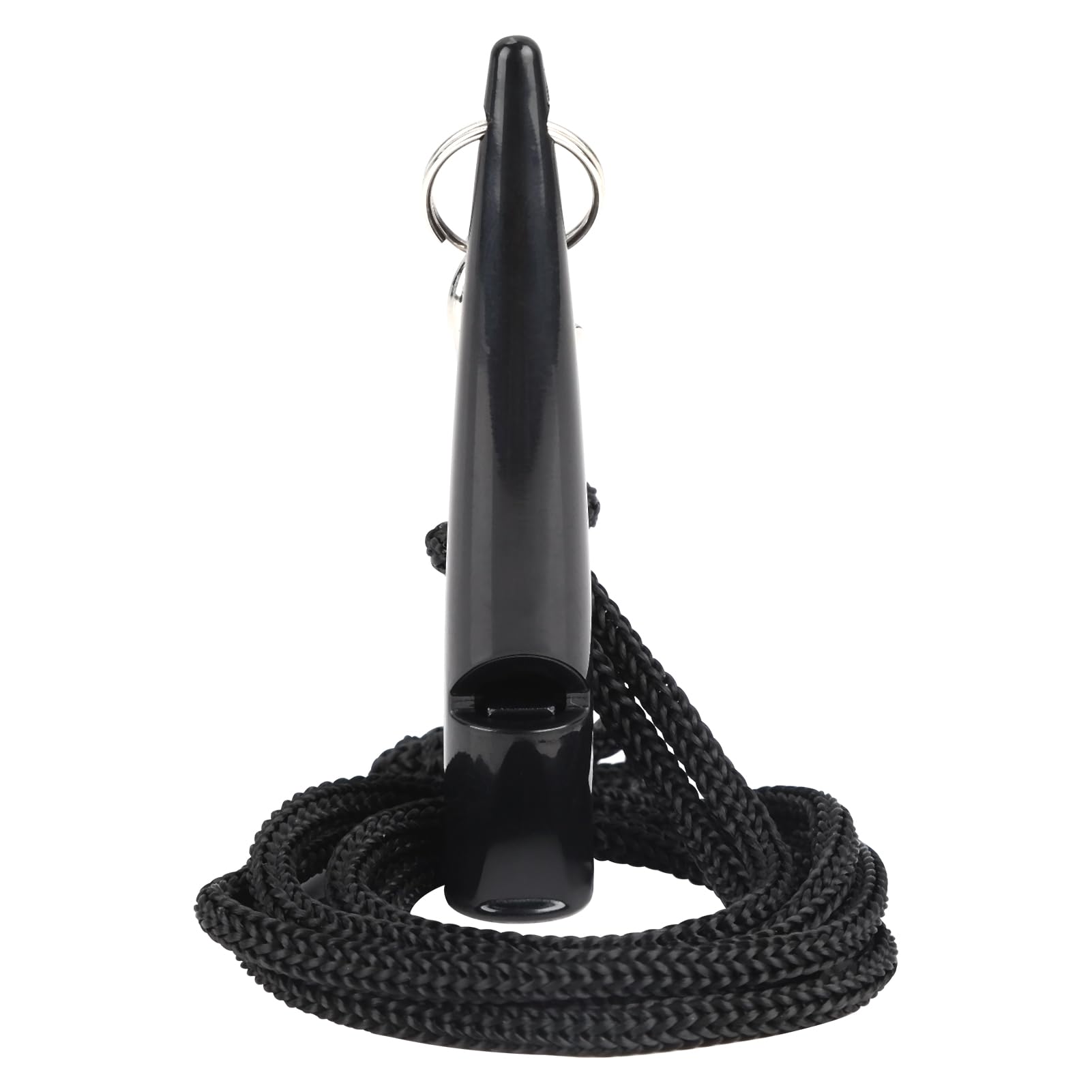 Silbato Ultrasónico para Perros Profesional,Viene con 1 Cordón,Silbato De Perro Antiladridos para Entrenamiento,Ideal para Adiestramiento y para Callar Perros（Negro）