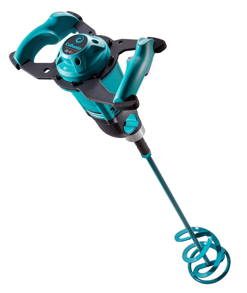 COLLOMIX 25.160 - Mezcladora manual con anclaje de varilla rápida Hexafix Xo 55 R DUO (1.600 W)