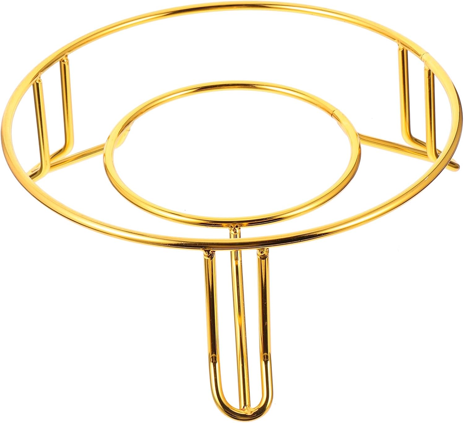 Heat Resistant Metal Pot Rack Table Stand Alloy Pot Holder Kitchen Hot Dishes Insulated Pan Stand for Cookware Organization