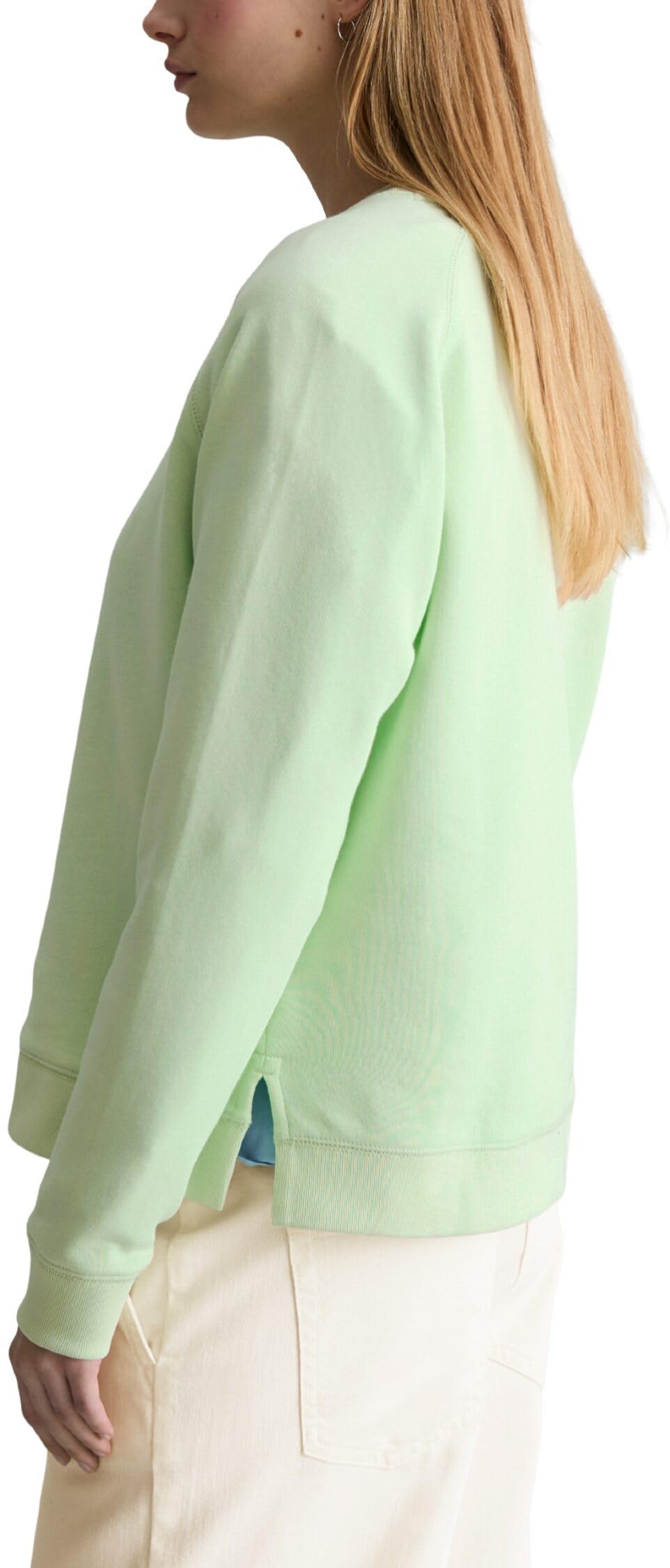 Marc O'Polo Marc OߴPolo Denim Damen Sweatshirt aus Bio-Baumwolle mit Raglanärmeln – Bild 2