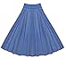 Ayurvastram Pure Cotton, Crinkled, Hand Block Printed Long Skirt