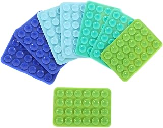 COHEALI Ventosa Adesiva Para Celular 8 Peças Suporte Para Celular Capa Para Celular Suporte Para Carro Ventosas Ventosa Para Telefone Almofada De Silicone Gel De Sílica Face