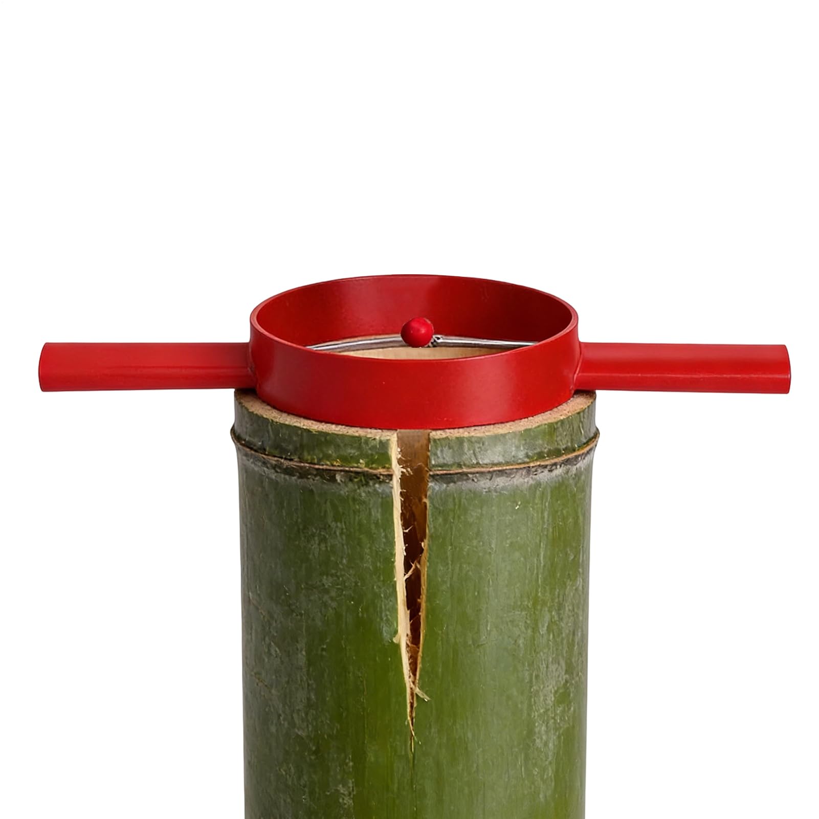 Trituradora de bambú de acero – cortador de bambú resistente y trituradora de leña, herramienta manual para jardín y hogar, fácil de usar, duradera y estable | Artesano DIY Usati