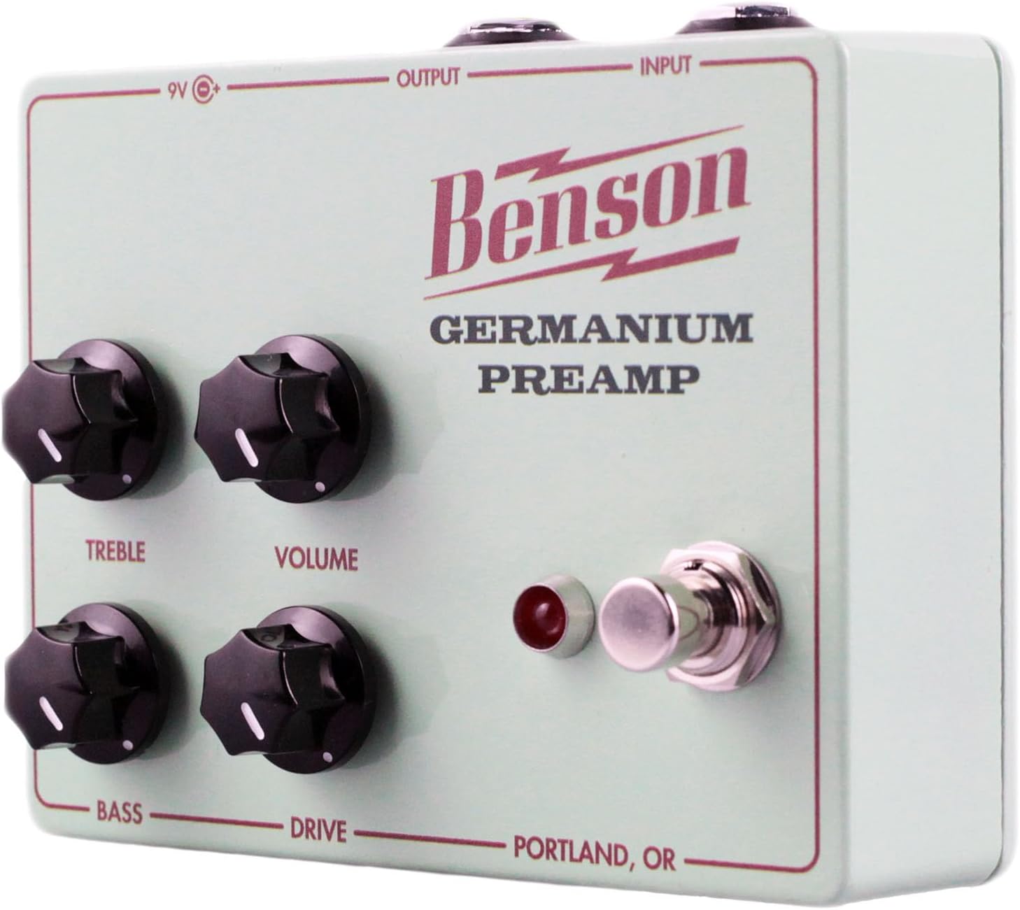 Benson Amps Germanium Preamp Guitar Effects Pedal