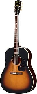Epiphone 1942 Banner J-45 Reissue Acoustic Electric, Vintage Sunburst with Case