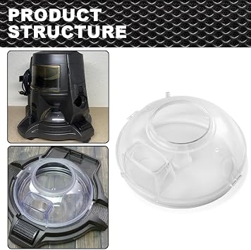 CROSSDESIGN Clear Water Pan Basin Compatible With Rainbow Models E2 Type 12 E-2 E Series 2 1/2 Quart