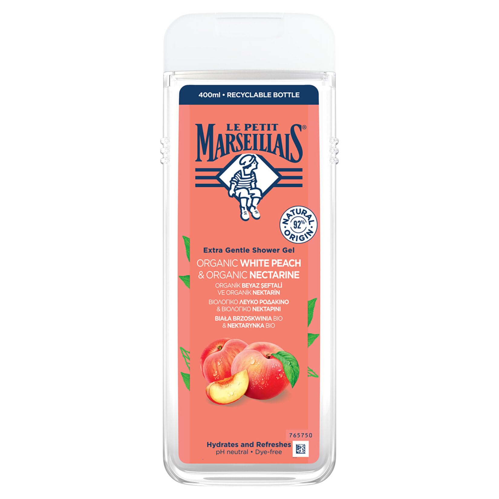 Le Petit Marseillais Duş Jeli Şeftali ve Nektarin (400 ml)