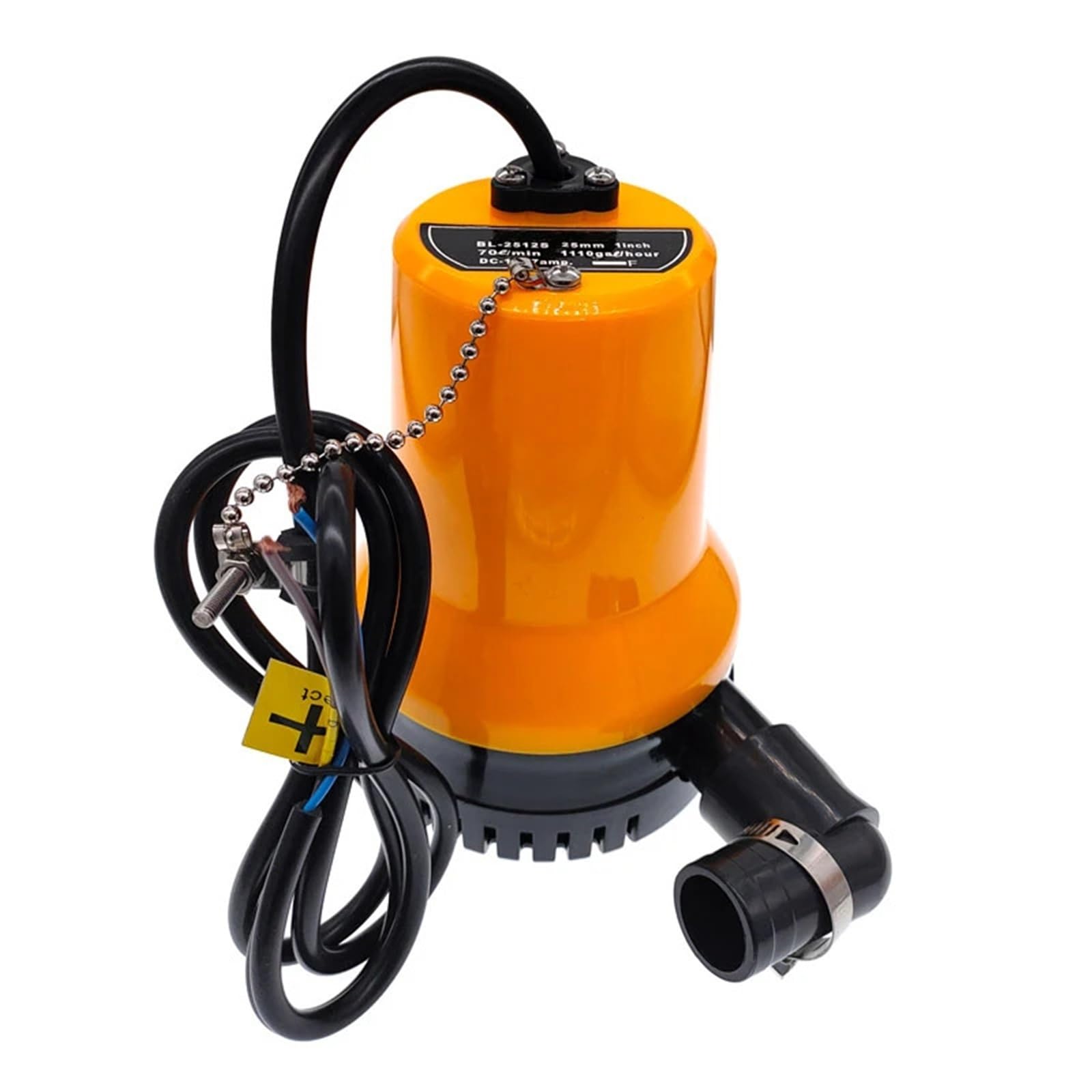 Pompe à eau submersible 12V pour stopper les infiltrations et l'eau stagnante