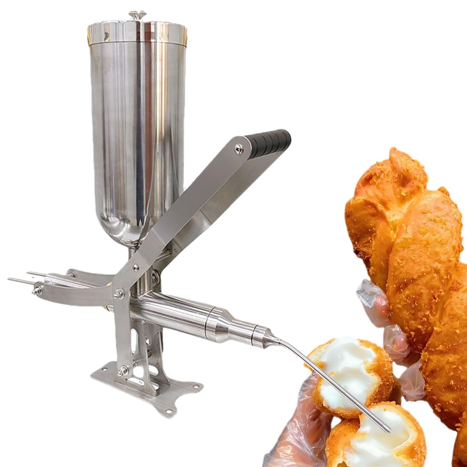 Machine à Churros espagnole, remplisseur Manuel de 5 L pour Beignets et Churros, équipement de Cuisine Professionnel pour Restaurants et particuliers