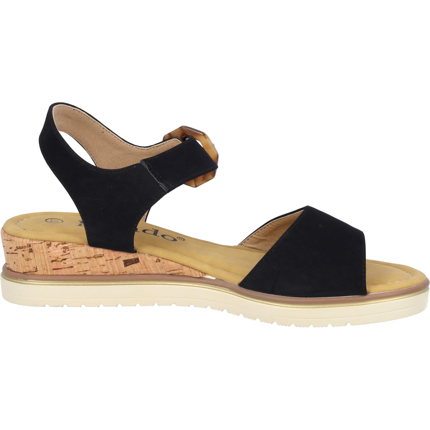 Palado Damen Sandaletten Impures - modische Sandalen - elegante Sommerschuhe mit Keilabsatz - bequeme Schuhe mit verstellbarem Riemen