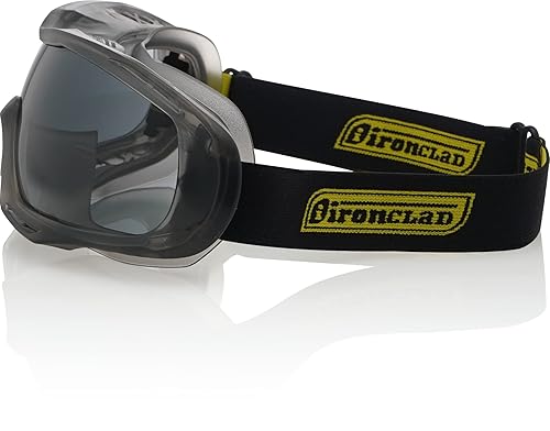 Vista 3 de Ironclad Gafas de seguridad EXPEDICIÓN - Estilo de esquí, humo