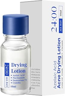 Pimple Solution, Blemish Lotion Pimple Moisturizer 10ml, Calming Skin Formula, Fast Acne Treatments, Beauty Care for Women Men Daily Morning Overnight Travel Summer Use 2.5x6.3cm