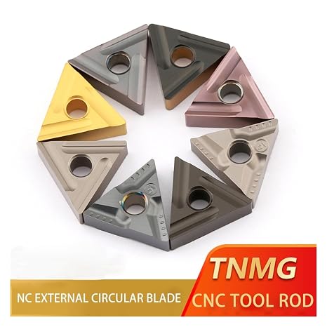Carbide Cutting Inserts TNMG160404R-S TNMG160404L-S TNMG160408R-S TNMG160408L-S UF VF Original CNC Lathe Tool high Quality Carbide 10pcs(TNMG160404L-UF T60)