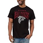 Junk Food Clothing x NFL - Atlanta Falcons - Bold Logo - Unisex Adult Short Sleeve Fan T-Shirt for Men and Women - Size Large