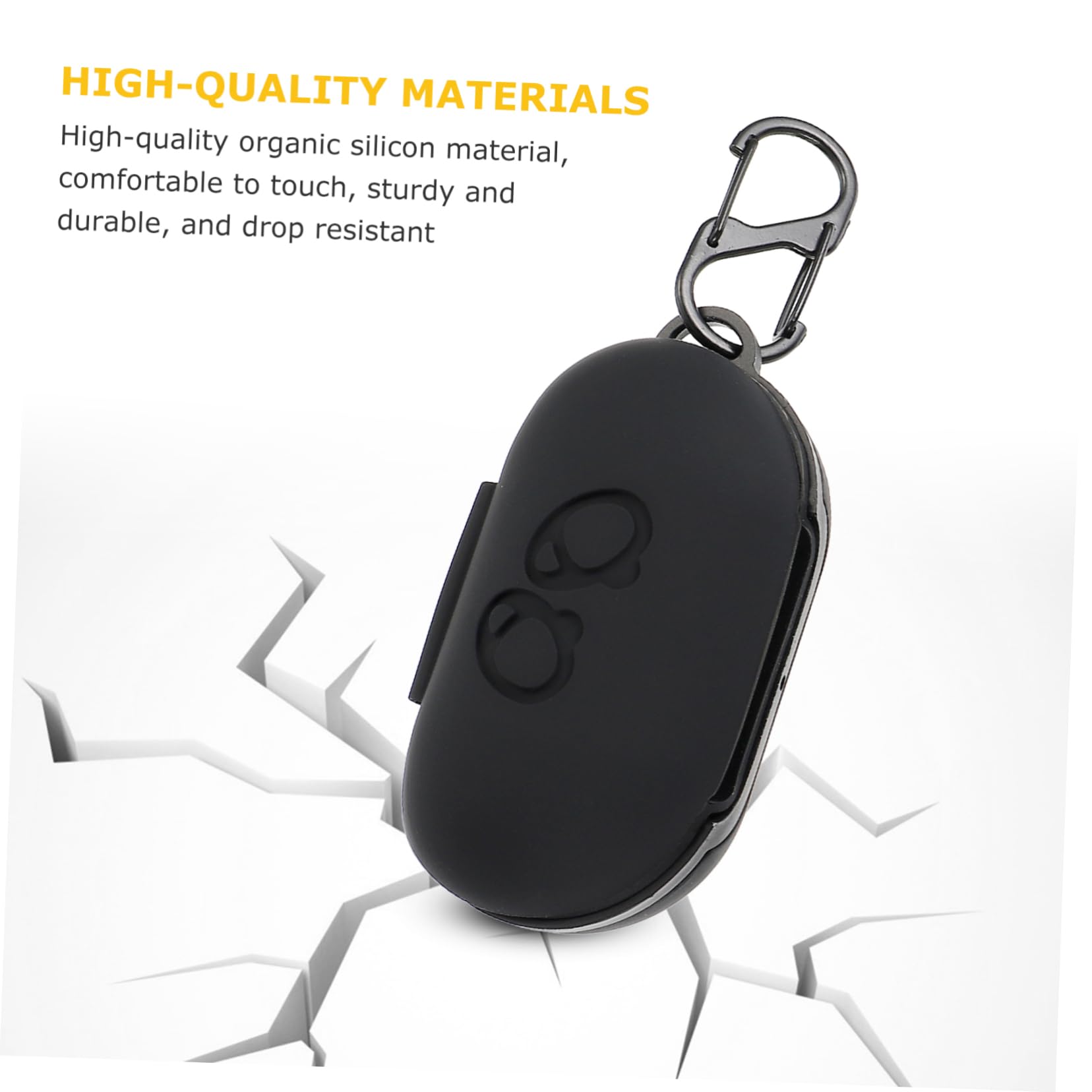 HOMSFOU 3piezas Funda Chic para Auriculares Inalámbricos Protector para Diseño Moderno y Práctico Resistente Golpes y Arañazos Compatible Carga Precisa