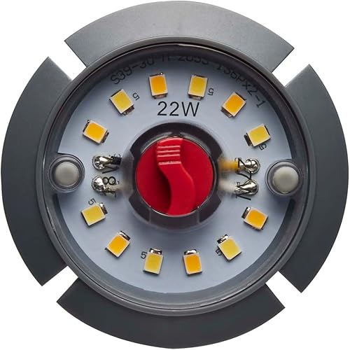 Miniatura 5 de Satco S23148 Hi-Pro - Lámpara LED de mazorca de maíz seleccionable de temperatura de color y potencia de color, reemplazo HID, 27W/22W/18W,