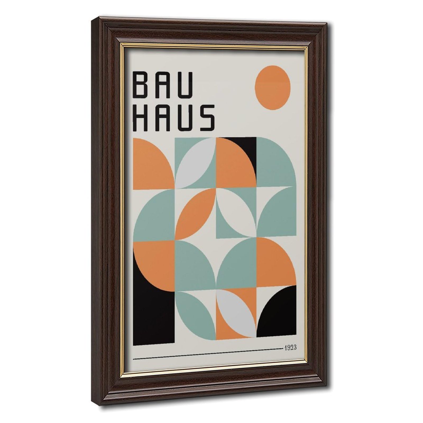 Bareronor Bauhaus Summer Abstract Canvas Poster Bedroom Decor Landscape Office Room Decor Gift 20" L X 30" W
