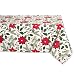 DII 100% Cotton, Machine Washable, Dinner and Holiday Tablecloth - 52x52" Seats 4 to 6 People, Woodland Christmas