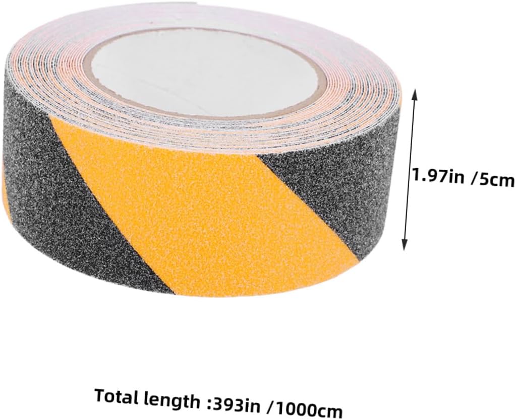 Pvc Anti-skid Tape 2 Rolls 10m X 50mm Non-slip Grip Tape for Indoor Outdoor Stairs Floor Safety Strip