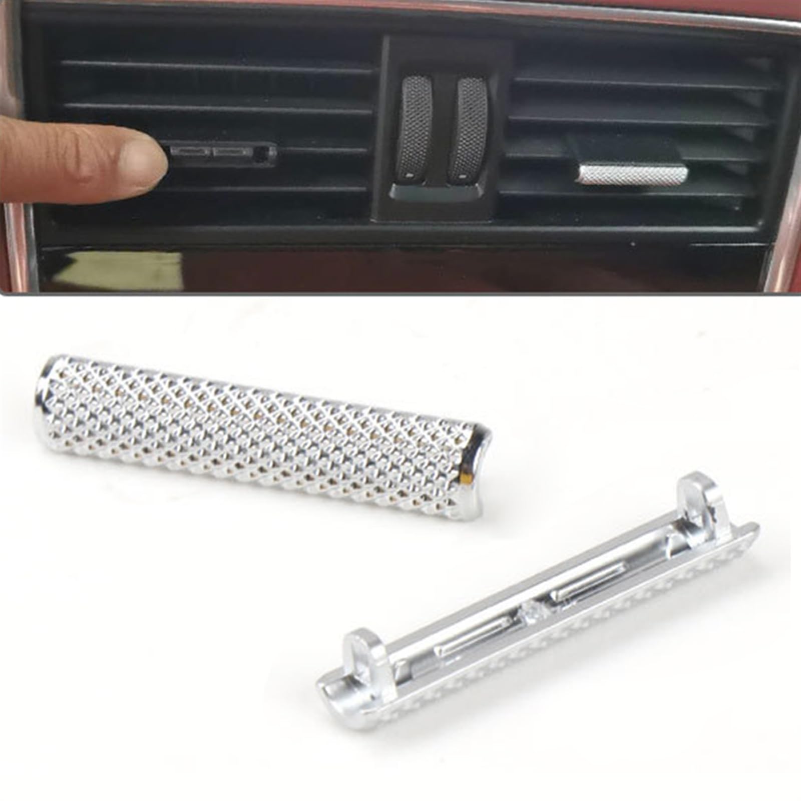 Sostituzione del kit di riparazione della clip della linguetta di uscita dell'aria condizionata for la parte anteriore dell'auto, for Porsche, for CAYENNE, 2017-2021 Linguetta della clip della p