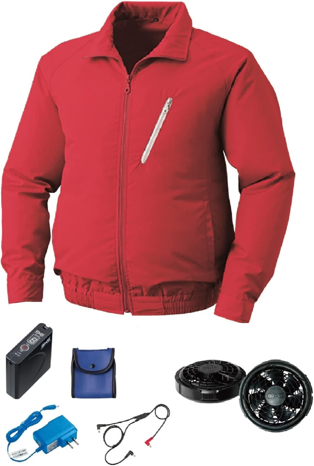 Amazon.co.jp: [空調服] KU90510 R ポリエステル製 FAN2300B・RD9261