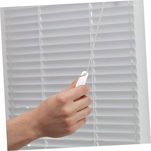 Miniatura 3 de PRETYZOOM 10pcs Curtain Blinds Rod Hook Curtain Tieback Hooks Blind Rod Tip Hook Window Blind Rod Wand Tip Connector Vertical Blinds Operating Rod