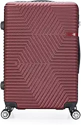 Mala De Mão Viagem Rodas 360° Anac Reforçada Executiva (Bordô)